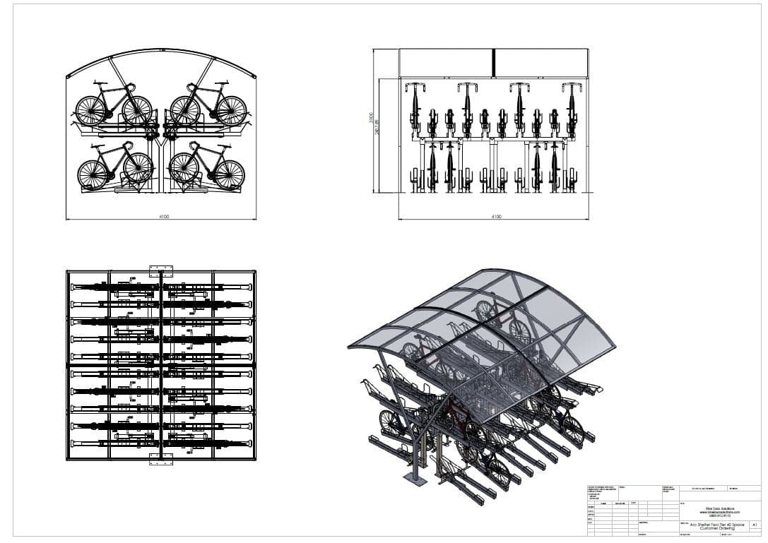 ARK Bike Shelter - technical specification
