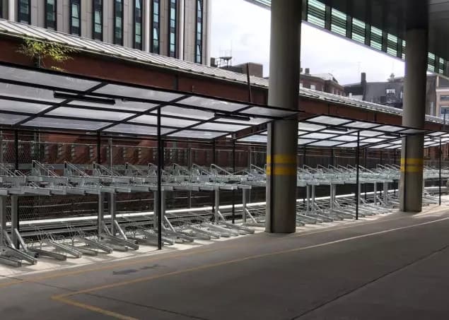 The Role of Two-Tier Bike Racks in the Future of End-of-Trip Facilities