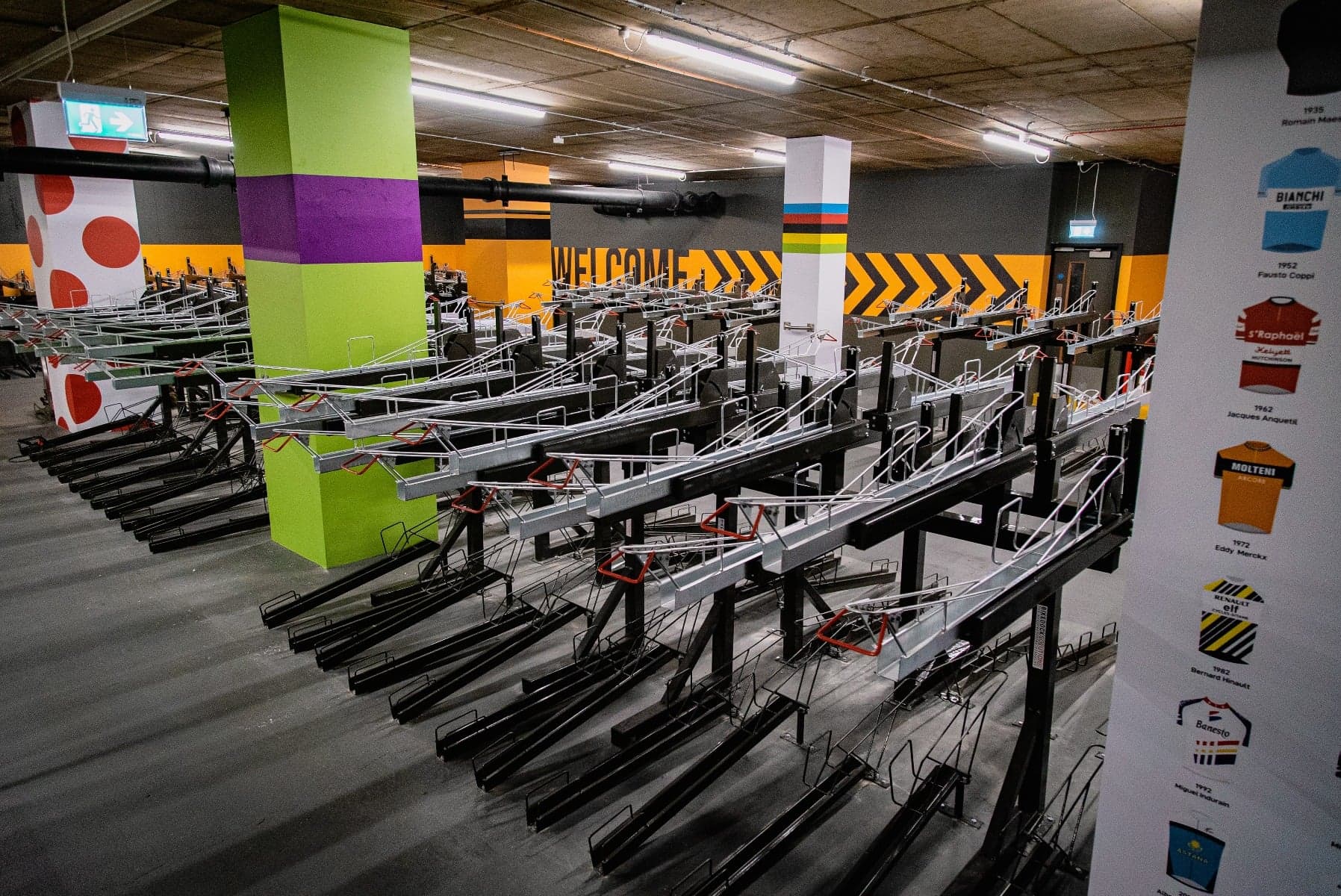 Two-Tier Bike Rack with Gas Strut