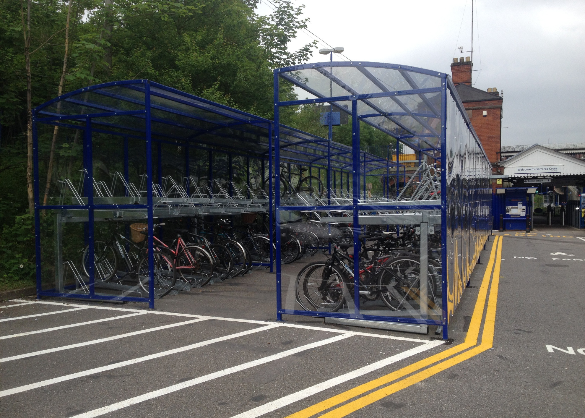 Two Tier Bike Rack from Bike Safe