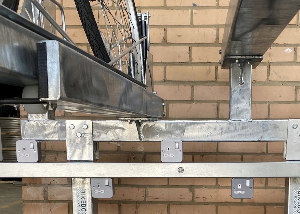 two-tier bike rack